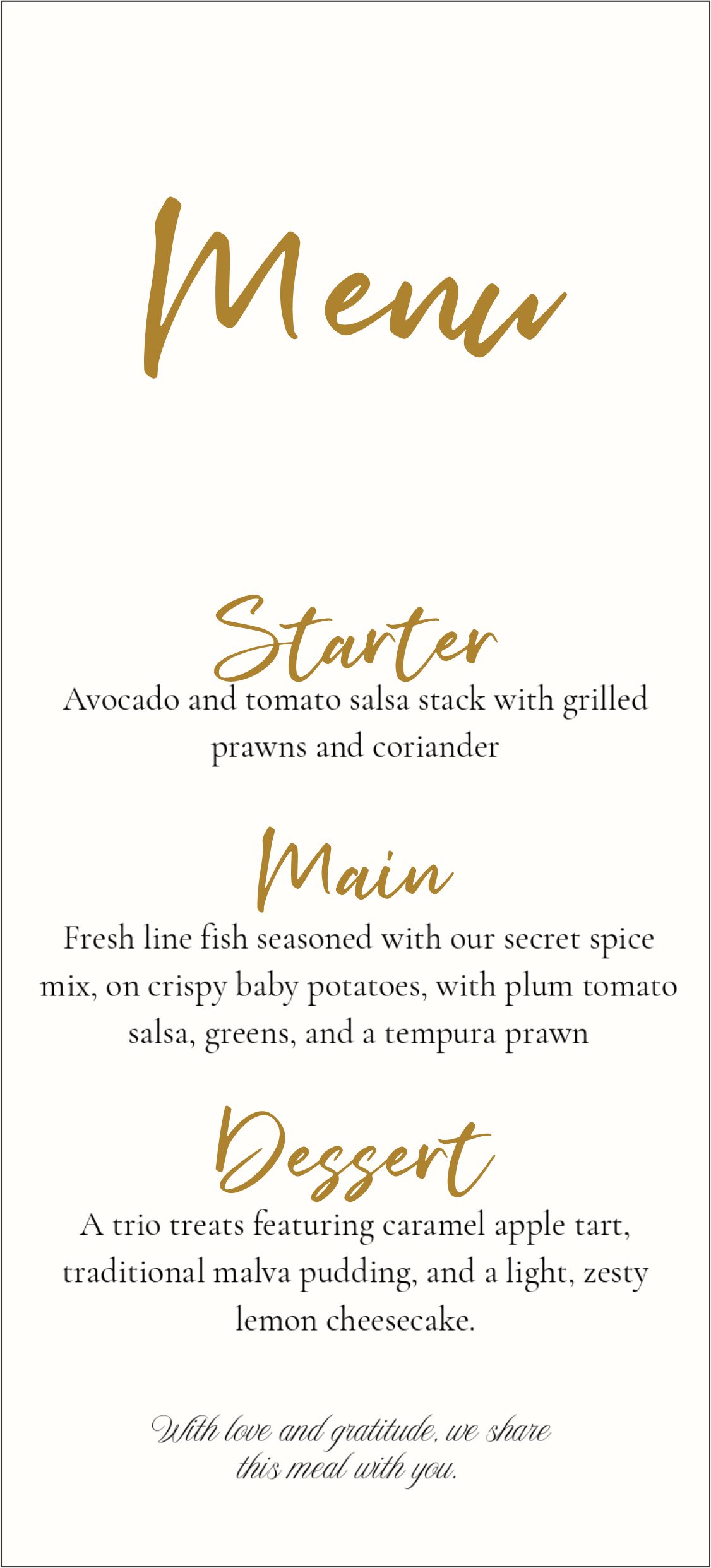 Food & Drink Menu - Image 2